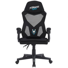 Stinger By Woxter Woxter Stinger Station Sense Silla Gaming Ergonómica con Respaldo de Malla, Reclinable 135°, Ajustable - Negro - Ref. GM26-124